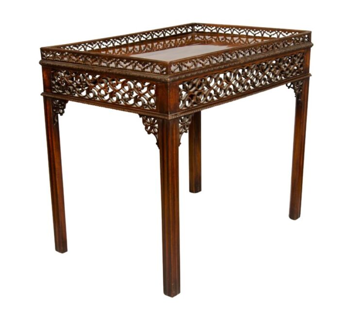 george iii mahogany silver table 9701