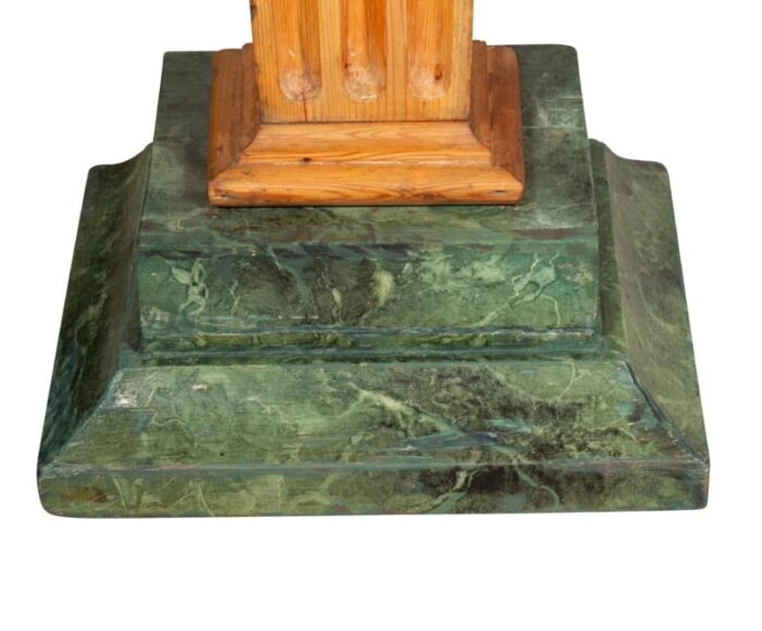 george iii pine pedestals a pair 2293