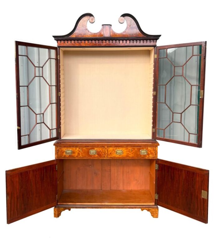 george iii satinwood cabinet 0238