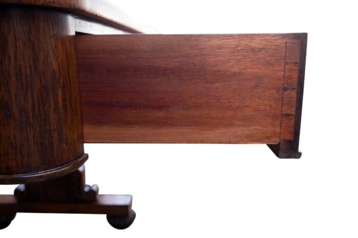 george iv rosewood writing table signed by maker 5866