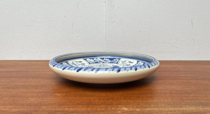 german art deco bowl or wall plate with brabant decor from villeroy boch 1930s 12