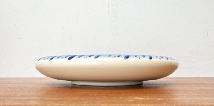 german art deco bowl or wall plate with brabant decor from villeroy boch 1930s 17