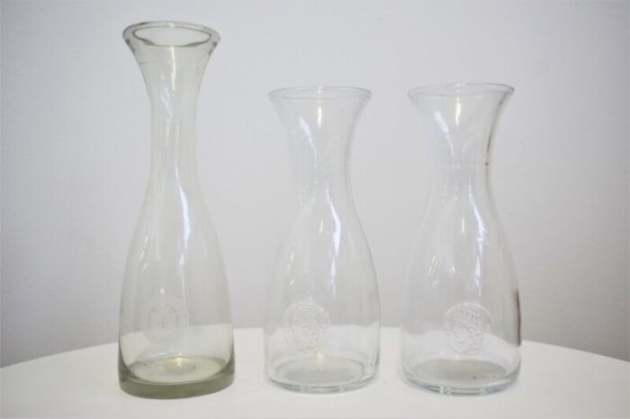 glass jugs 1950s 1