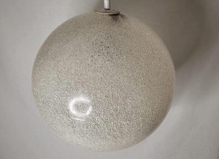 globe pendant light 1970s 9233