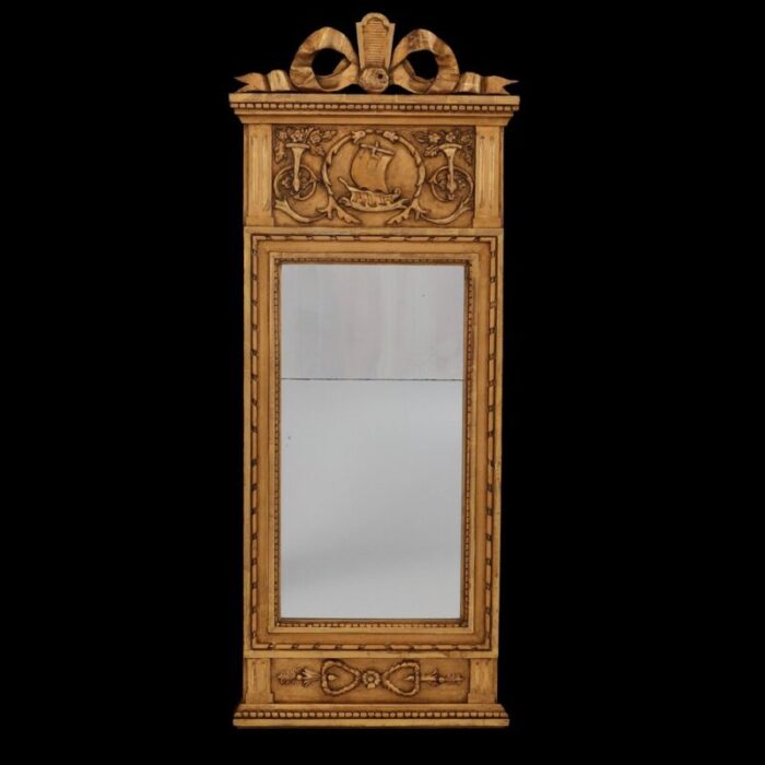 gustavian mirror attributed to nils sundell 1900s 1