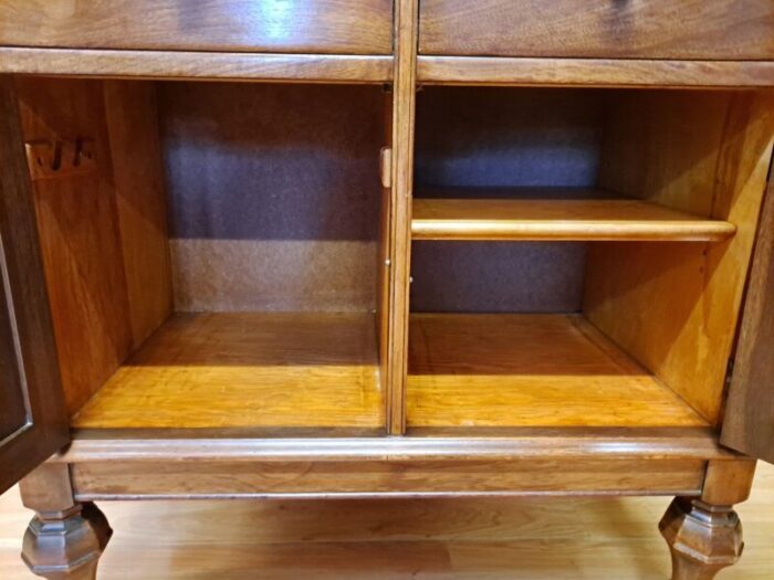 hamilton mfg co 1920 walnut physician medical cabinet 2880