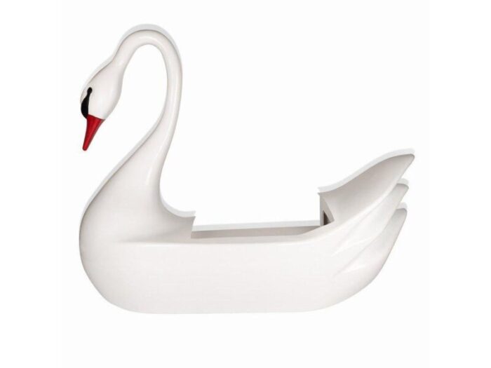 hanging carousel swan 1990s 3