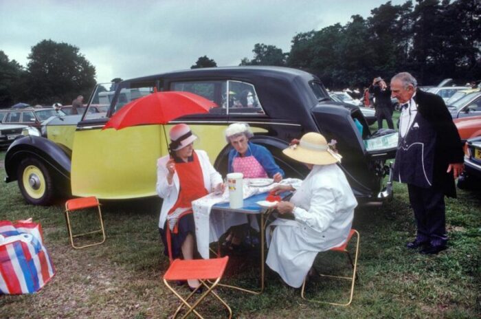 homer sykes royal ascot car park picnic england 1985 limited edition print 3626