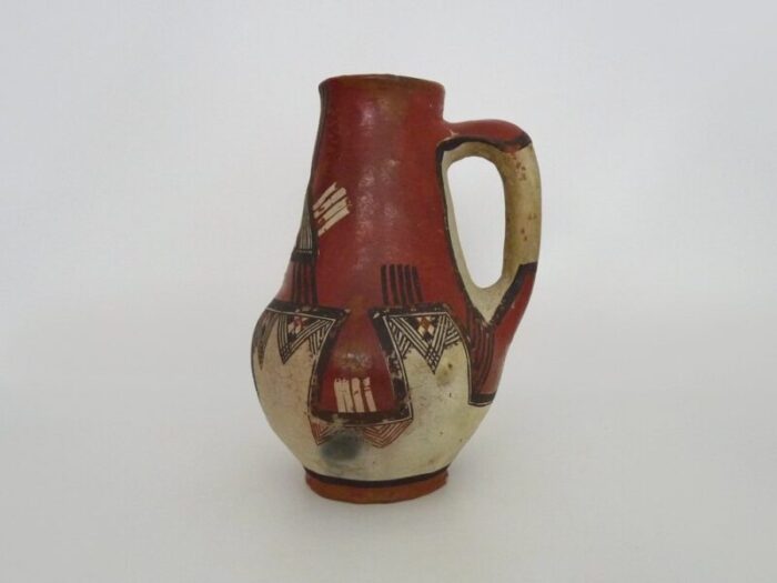 iddeqi berber art populaire kabyle pitcher 1950s 1