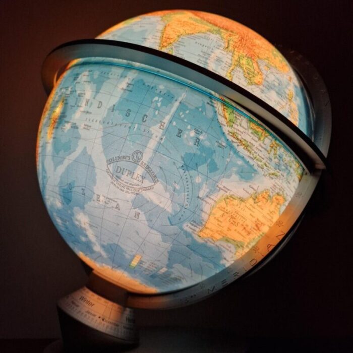 illuminated globe from columbus duplex 9