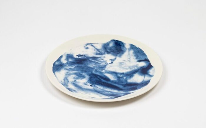 indigo storm dinner plate by faye toogood for 1882 ltd 1