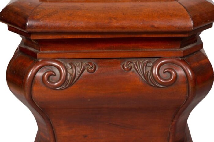 irish early victorian mahogany wine cooler 1458