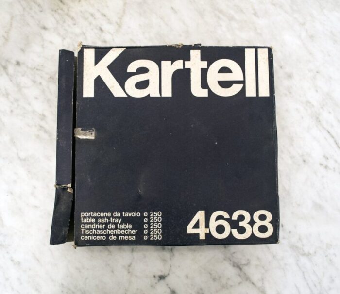 italian 4638 ashtray by anna castelli ferrieri for kartell 1979 6