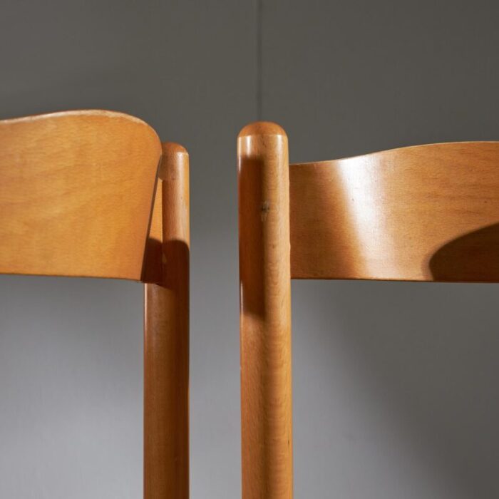 italian brutalist dining chairs 1960s 2556