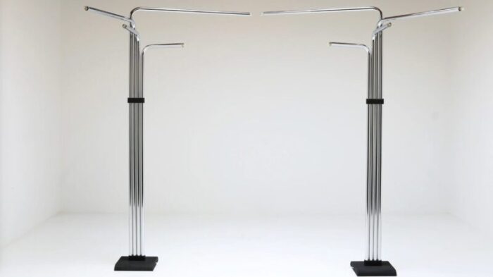 italian floor lamps by goffredo reggiani 1974 set of 2 5881