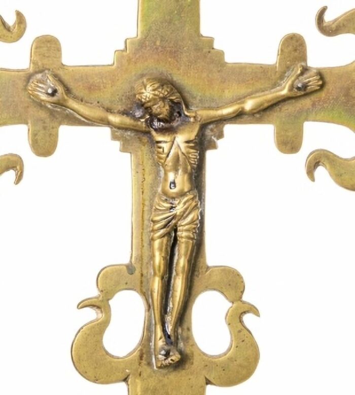 italian processional cross 17th century 3