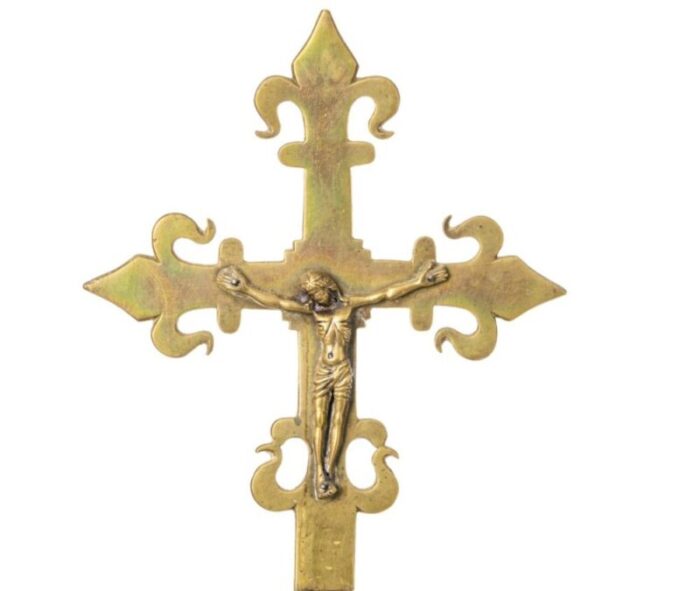 italian processional cross 17th century 4