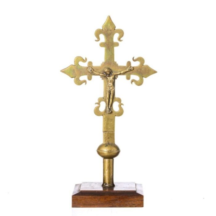 italian processional cross 17th century 5