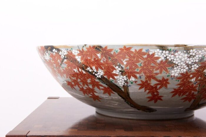 japanese hand painted ceramic bowl 6