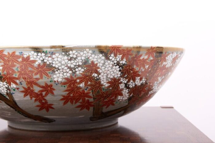 japanese hand painted ceramic bowl 7