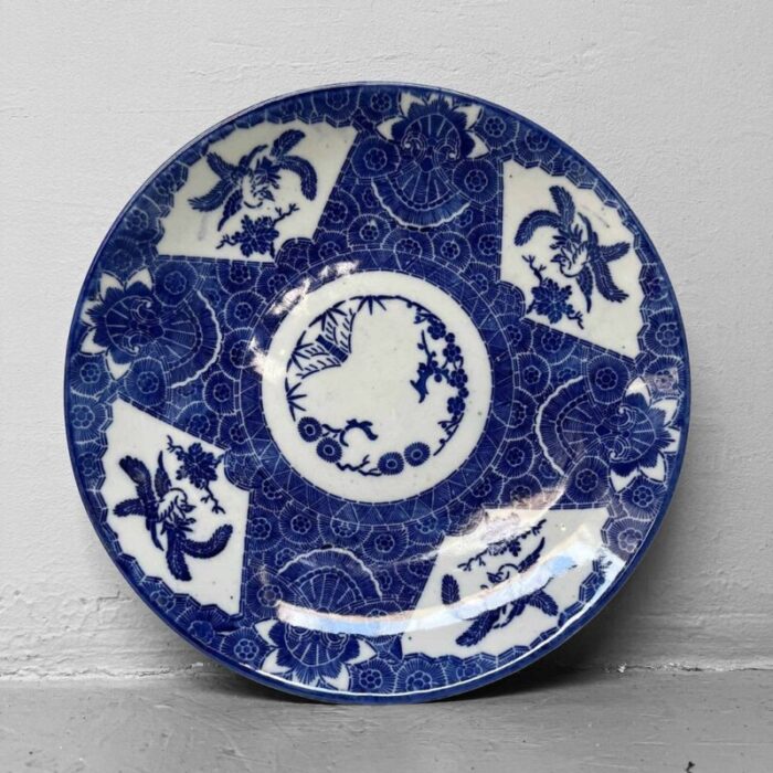 japans sometsuke blue and white imari plate 1900s 6