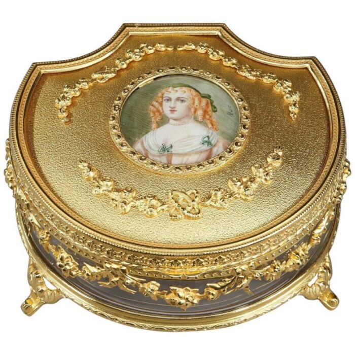 jewelry box with portrait of madame de sevigne 1