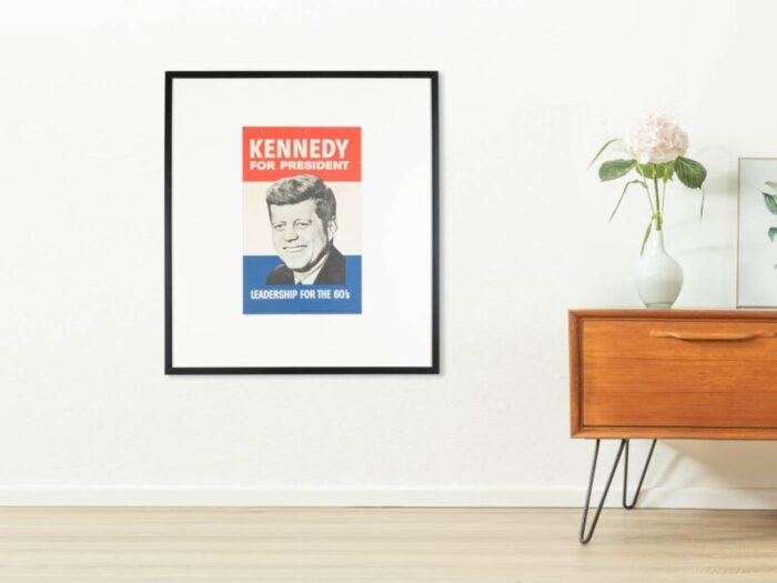 john f kennedy campaign poster 1960s 3