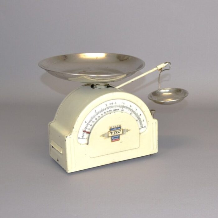 kitchen scale ticka from skalfack karlssons sweden 1970s 2