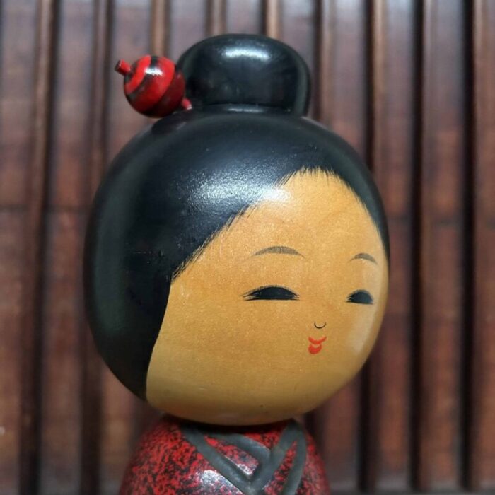 kokeshi by sato kouson japan 1960s 2