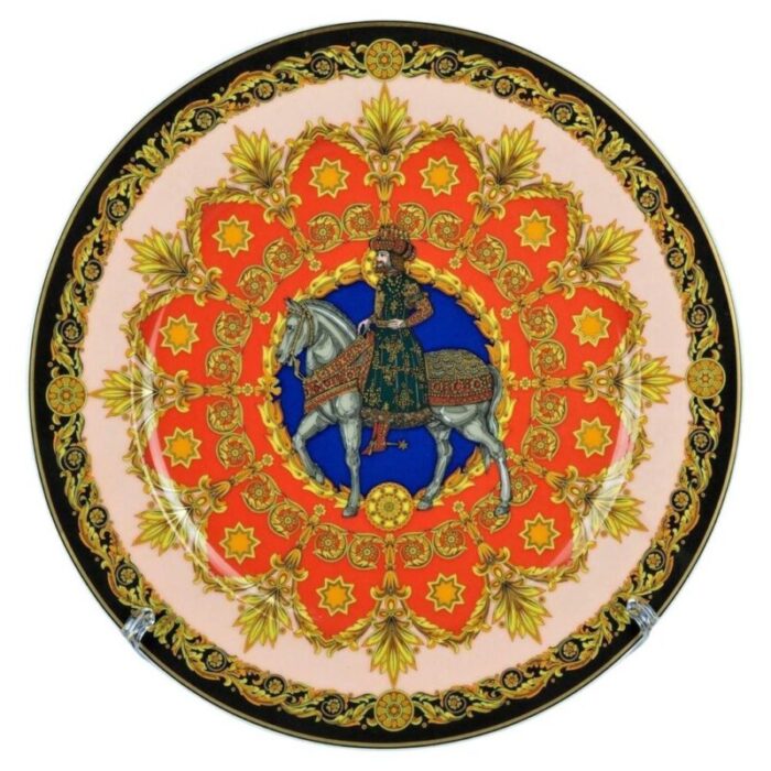 l ange gabriel plate by versace for rosenthal 1996 1