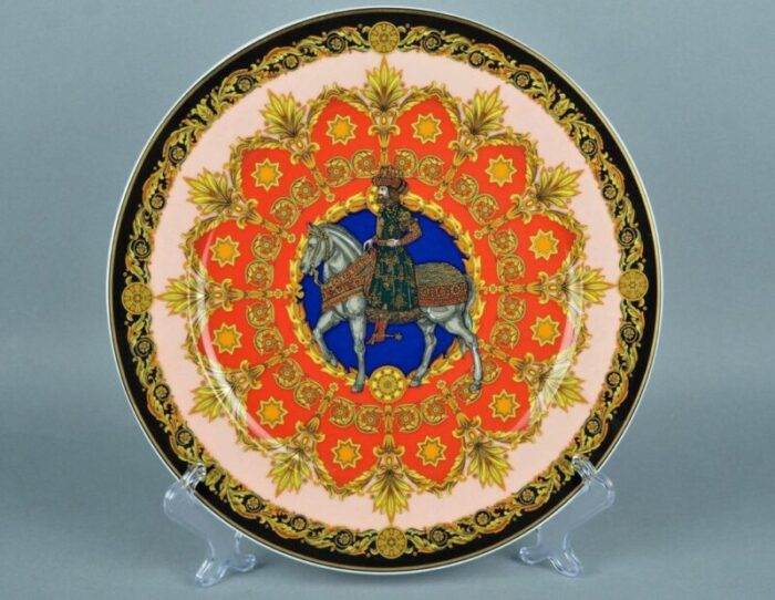 l ange gabriel plate by versace for rosenthal 1996 3