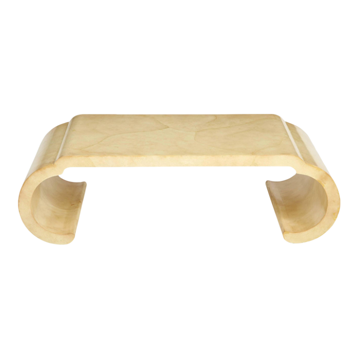 lacquered coffee table by alessandro for baker 6685