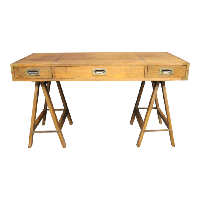 lane furniture mid century campaign desk 5319