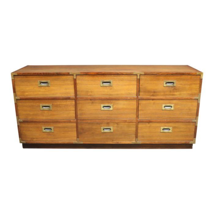 lane furniture mid century campaign dresser 1403