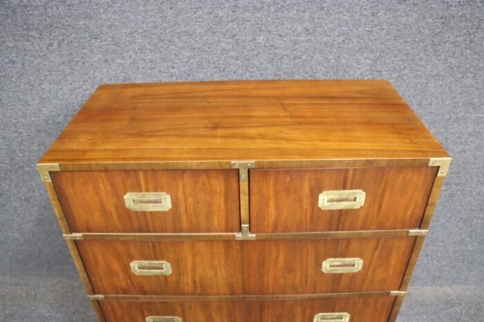 lane furniture mid century campaign gentlemans chest 6029