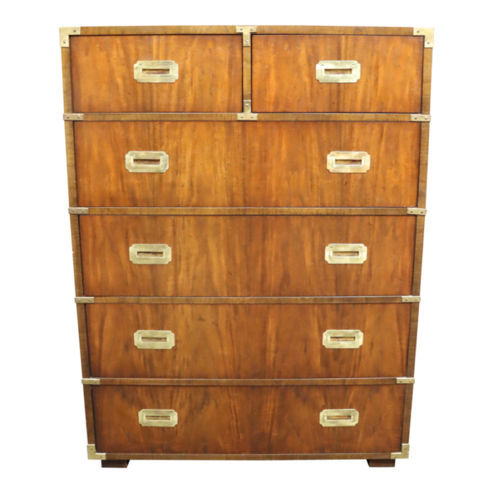 lane furniture mid century campaign gentlemans chest 6564