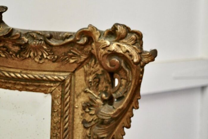 large 19th century french gilt wall mirror 1870s 7