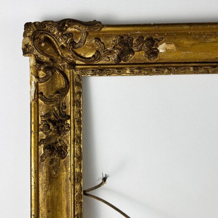 large antique gilt wooden frame 2011