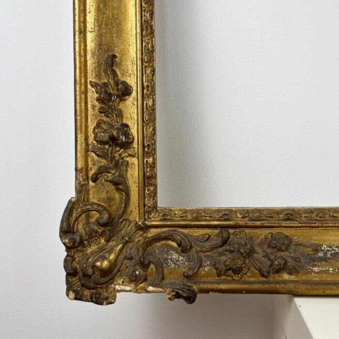 large antique gilt wooden frame 2143