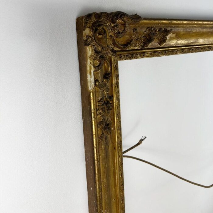 large antique gilt wooden frame 5689