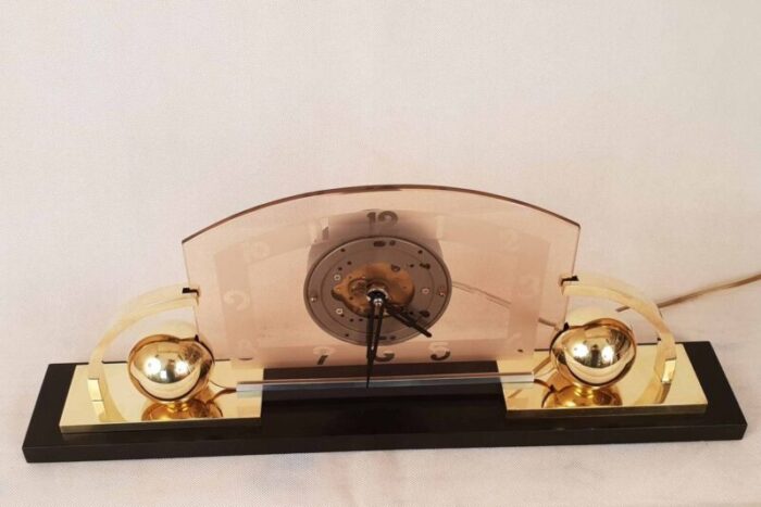 large art deco electric clock 1930s 11