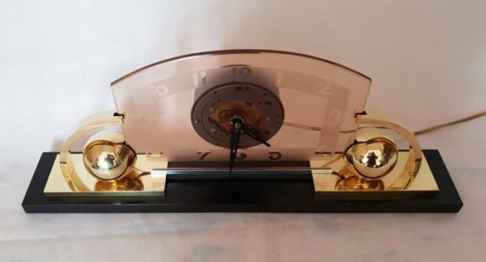 large art deco electric clock 1930s 9