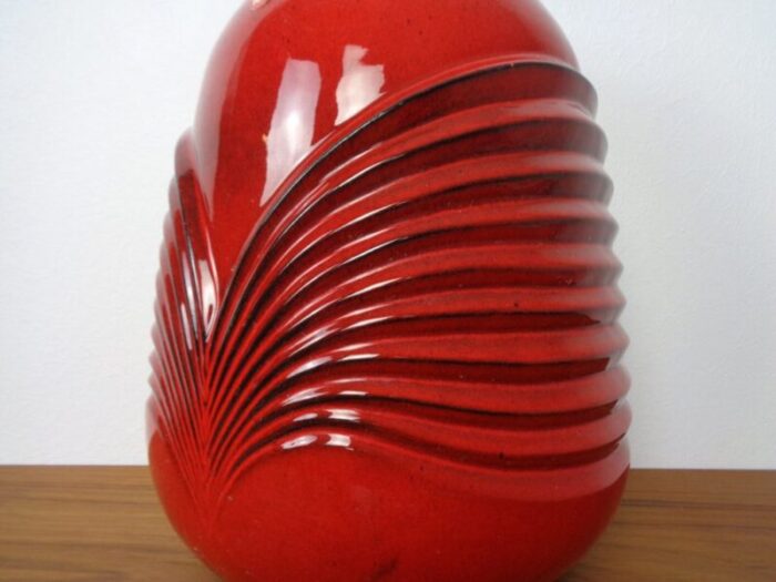 large ceramic vase by cari zalloni for fohr keramik 1970s 11