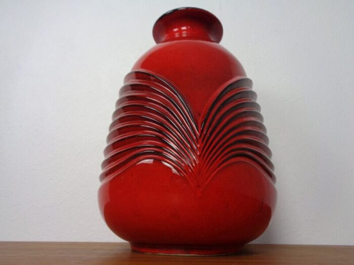 large ceramic vase by cari zalloni for fohr keramik 1970s 6