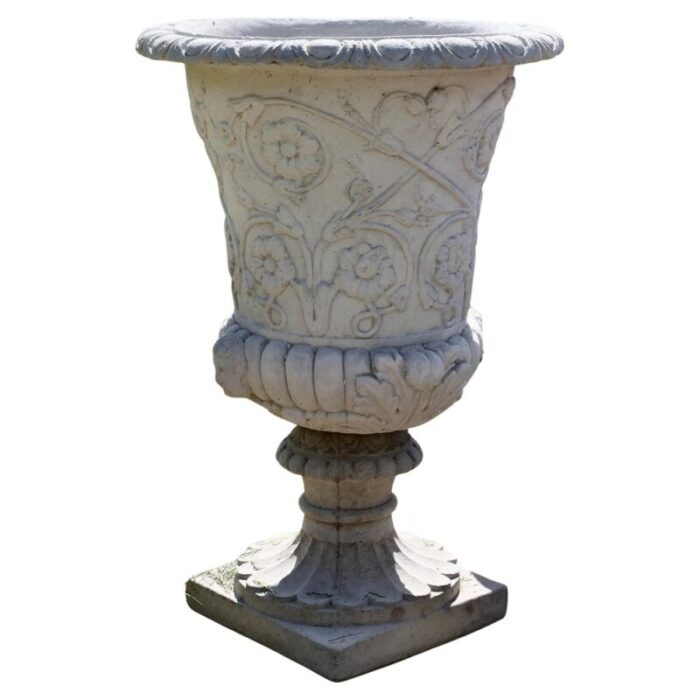 large classical tudor rose garden planter 2000s 1