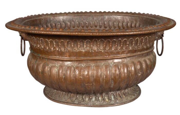 large dutch copper jardiniere 3621