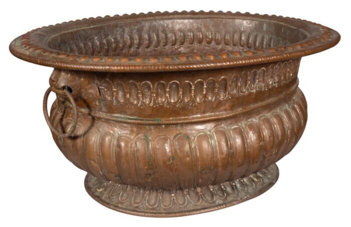 large dutch copper jardiniere 3770