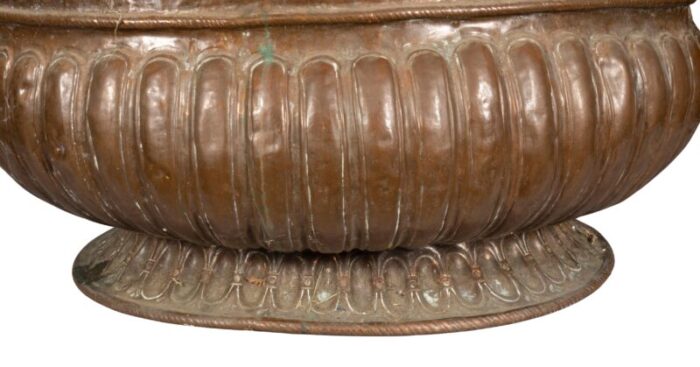 large dutch copper jardiniere 4364