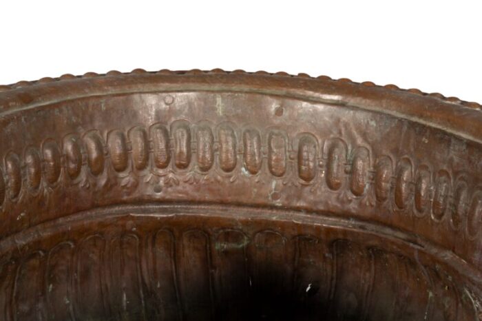 large dutch copper jardiniere 6537