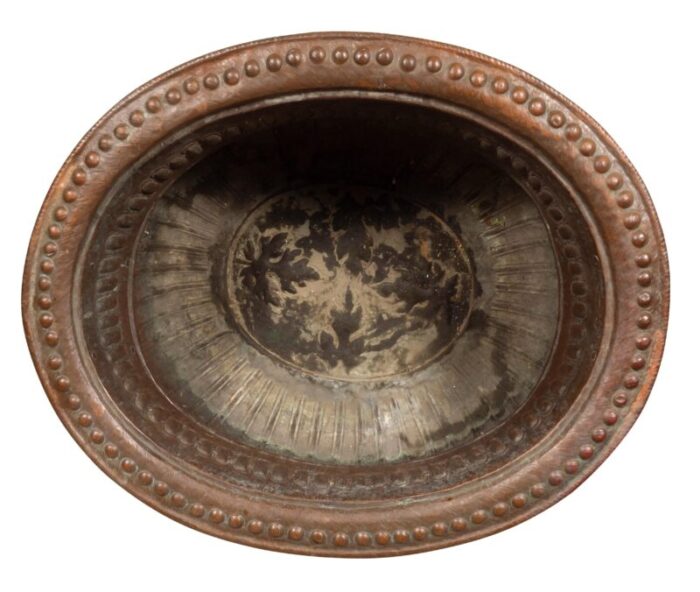 large dutch copper jardiniere 6839